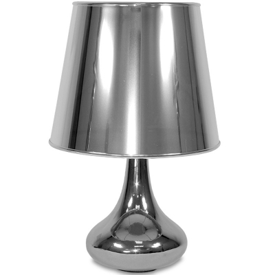 Stolová lampa strieborná