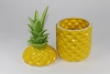Keramická dóza ananás (veľká žltá)